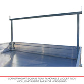 Corner Mounted Rear Ladder Rack